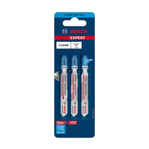 Bosch 83 mm Expert Jigsaw Blades Special for Stainless Steel (T 118 EHM), 2 608 900 562