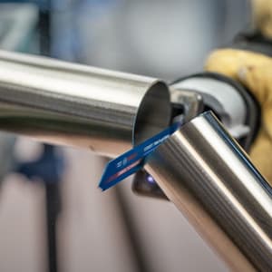 Bosch 150 mm / 6 Inch Expert - Thin Tough Metal Reciprocating Saw Blade (S 922 EHM), 2 608 900 360