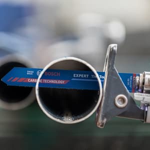 Bosch 150 mm / 6 Inch Expert - Thin Tough Metal Reciprocating Saw Blade (S 922 EHM), 2 608 900 360