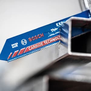 Bosch 150 mm / 6 Inch Expert - Thin Tough Metal Reciprocating Saw Blade (S 922 EHM), 2 608 900 360