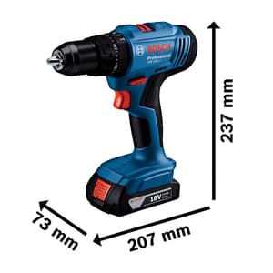 Bosch 18V / 13 mm Li-ion Professional Cordless Impact Drill Drivers with 1 x 2.0 Ah Batteries & Charger, GSB 183-LI