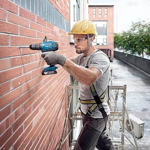 Bosch 18V / 13 mm Li-ion Professional Cordless Impact Drill Drivers with 1 x 2.0 Ah Batteries & Charger, GSB 183-LI