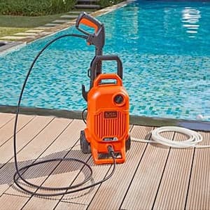 Black+Decker 1700W 125 Bar, 1810 PSI High Pressure Washer, BEPW1800T-IN