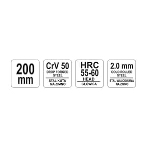 Yato 8 inch / 200 mm Carpenter's Pincers, YT-2052