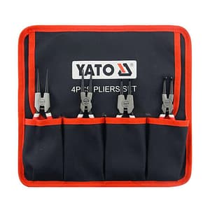 Yato 4 Pcs Circlip Pliers Sets, YT-39615
