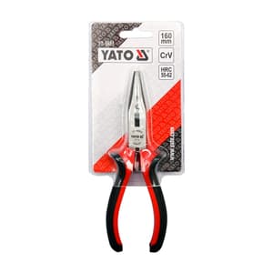 Yato 6 inch / 160 mm Long Nose Pliers, YT-6603