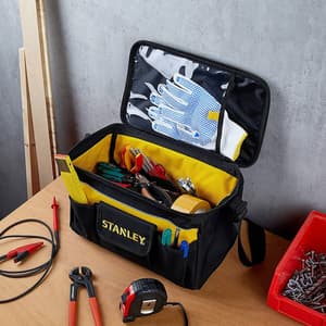 Stanley 370 mm / 14 inch Deep Folded Tool Bag With Sleeve, STST1-73615