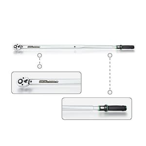 Toptul 110 - 550 Nm Torque Wrench With Window Display (3/4 Inch Sq. Drive), ANAM2455
