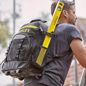 Stanley 570 mm / 22 inch Essential Tool Backpack With Telescopic Handle & Wheels, STST83307-1