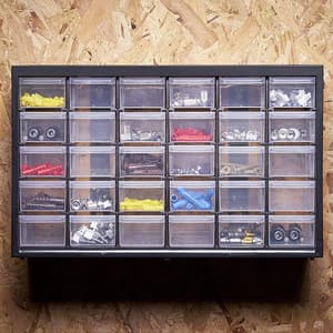 Stanley Multi-Purpose Storage Bin With 30 Small Drawers, 1-93-980