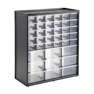 Stanley Multi-Purpose Storage Bin With 30 Small Drawers & 9 Large Drawers, 1-93-981
