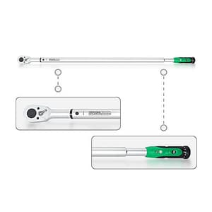 Toptul 200 - 1000 Nm Torque Wrench With Micro Adjustment (1 Inch Sq. Drive), ANAU32A0