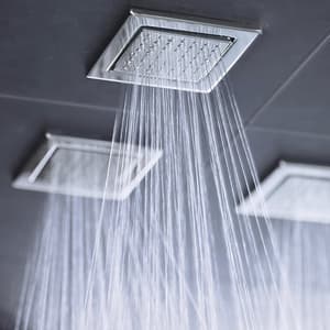 Kohler Watertile 54 Nozzle Square Body Spray With Soothing Spray In Polished Chrome Finish, K-8002IN-CP