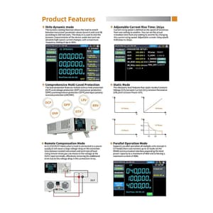Owon 0 - 150V / 0 - 20A Programmable DC Electronic Load Tester, OEL 8511