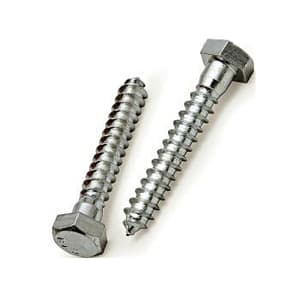 Pentagon 6 x 60 mm - (1/4 x 2-1/2") Lag Screws / Hex Coach Screws (Pack of 150 pcs)