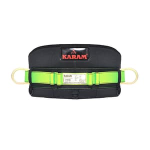 Karam Work Positioning Waist Belt With Broad Back Rest, PN 01