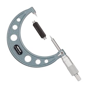 Mitutoyo 50 - 75 mm / 15 Degree Point Micrometer, 112-155