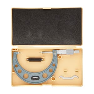 Mitutoyo 50 - 75 mm / 15 Degree Point Micrometer, 112-155
