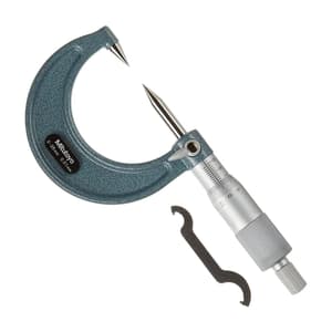 Mitutoyo 0 - 25 mm / 30 Degree Point Micrometer, 112-201