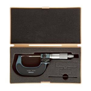 Mitutoyo 0 - 25 mm / 15 Degree Mechanical Counter Point Micrometer, 142-153