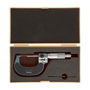 Mitutoyo 0 - 1 inch / 15 Degree Mechanical Counter Point Micrometer, 142-177