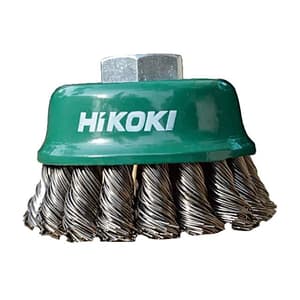 HiKoki 65 mm Dia / M14 Wire Brush (Twist knot Cup Brush), 796164Z