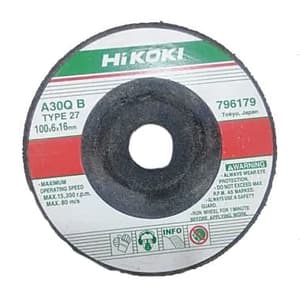 HiKoki 100 x 6 x 16 mm Grinding Wheel (Pack of 25 Pcs), 796179Z