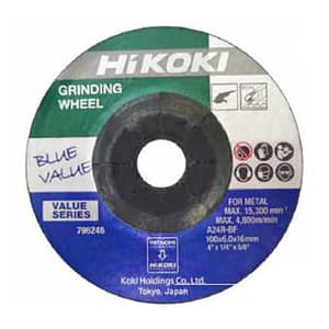 HiKoki 100 x 6 x 16 mm Grinding Wheel (Pack of 25 Pcs), 796246