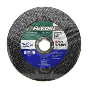 HiKoki 107 x 1 x 16 mm Blue Value Cut-Off Wheel (Pack Of 50 Pcs), 796245Y