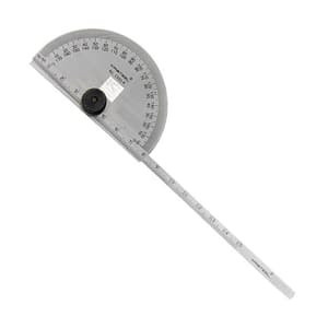 Kristeel 180° Protractor Cum Depth Gauge (D Head), 1501 A