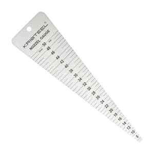 Kristeel 8 - 50 inch / 6.5 - 39.72 mm Nozzle Gauge, 3926