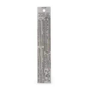 Kristeel 150 mm Reference Table With 6 inch Rule, RTR