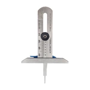 Kristeel 0 - 50 mm / 2 inch Tyre Depth Gauge (Small), TDG S