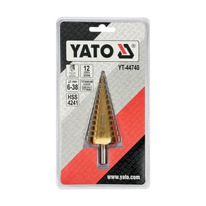Yato 6-38 mm Step Drill Bit, YT-44740