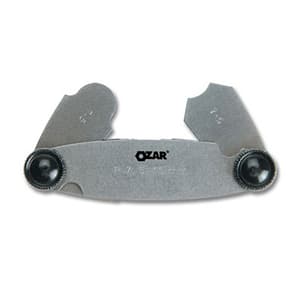 Ozar 1 - 7 mm Locking Type Radius Gauge With 0.25 mm Step & 34 Leaves, AGR-2258