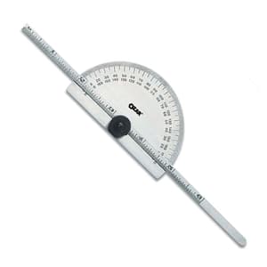 Ozar 0 - 180° Protractor Cum Depth Gauge (Round Head), ZPM-1277