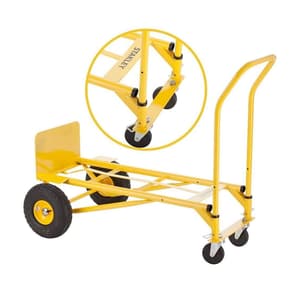 Stanley 200 Kg Load Capacity 2 in 1 Steel Multi Truck (Hand Truck), SXWT-MT519