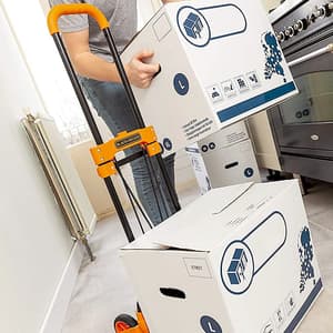 Black+Decker 70 Kg Load Capacity Folding Hand Truck, BXWT-H200-SP