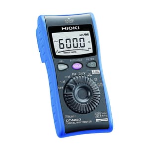 Hioki 80 V to 600 V AC Premier Pocket Digital MultiMeter, DT4223
