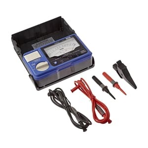 Hioki 500V - 1000M Ohms Single-Range Analog Insulation Resistance HiTester, IR4017