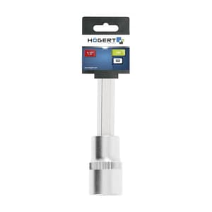 Hogert 8 mm, 1/2 Inch Sq. Drive Hex Bit Socket, HT1S528