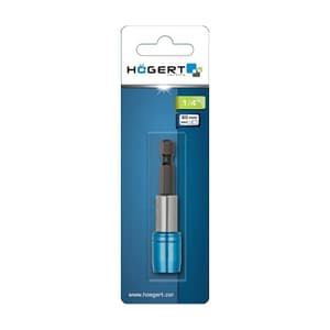 Hogert 60 mm, 1/4 Inch Hex Magnetic Bit Holder, HT1S440