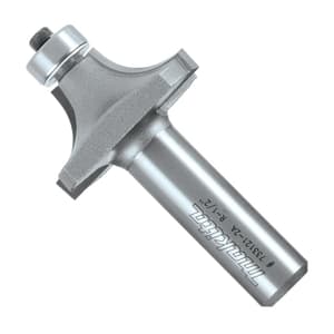 Makita 8.00 mm Router Bit (Plunge Cut Roundover Bit), D-48153