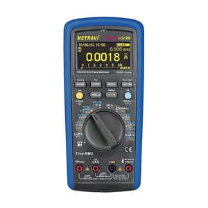 Metravi 4-5/6 Digits / 1000V Digital TRMS Industrial Multimeter, Metrasafe-20