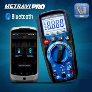 Metravi 4000 Counts / 600V Next-Gen Compact Digital TRMS Multimeter, Pro-12B