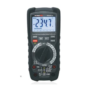 Metravi 6000 Counts / 1500V Digital TRMS Auto-Ranging Multimeter, Pro Solar-1A