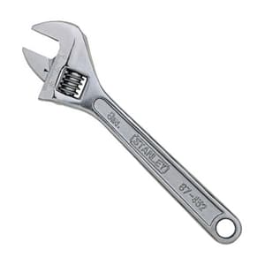 Stanley 375 mm / 15 inch Adjustable Wrench (Chrome Plated), STMT87435-8