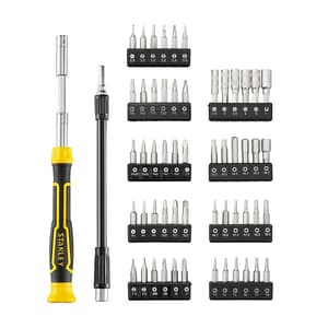 Stanley 56 Pcs Shell Precision Screwdriver Set, STHT60090-LA