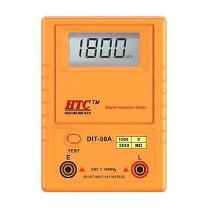 HTC 1000V / 200 MOhms Range Digital Insulation Tester, DIT-90B