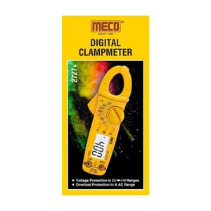 Meco 3-1/2 Digit 1999 Counts 400A AC TRMS Autoranging Digital Clamp Meter, DT 2727+